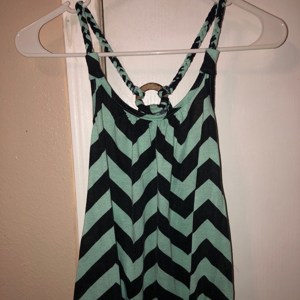 Funky zig zag tank top